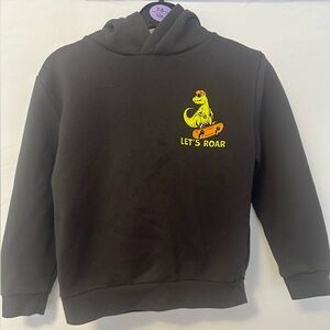Black Dinosaur Sweatshirt